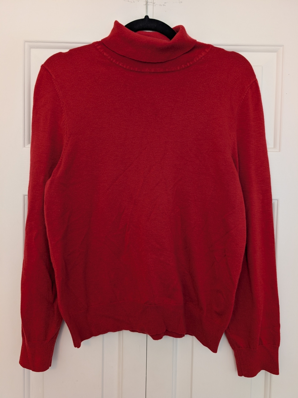 Fervour Red Turtleneck Sweater